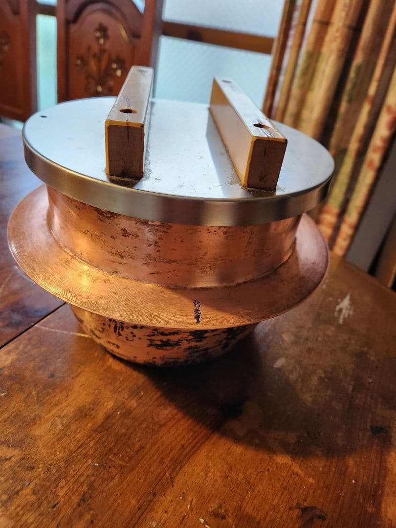 新光金属純銅製 羽釜5合用