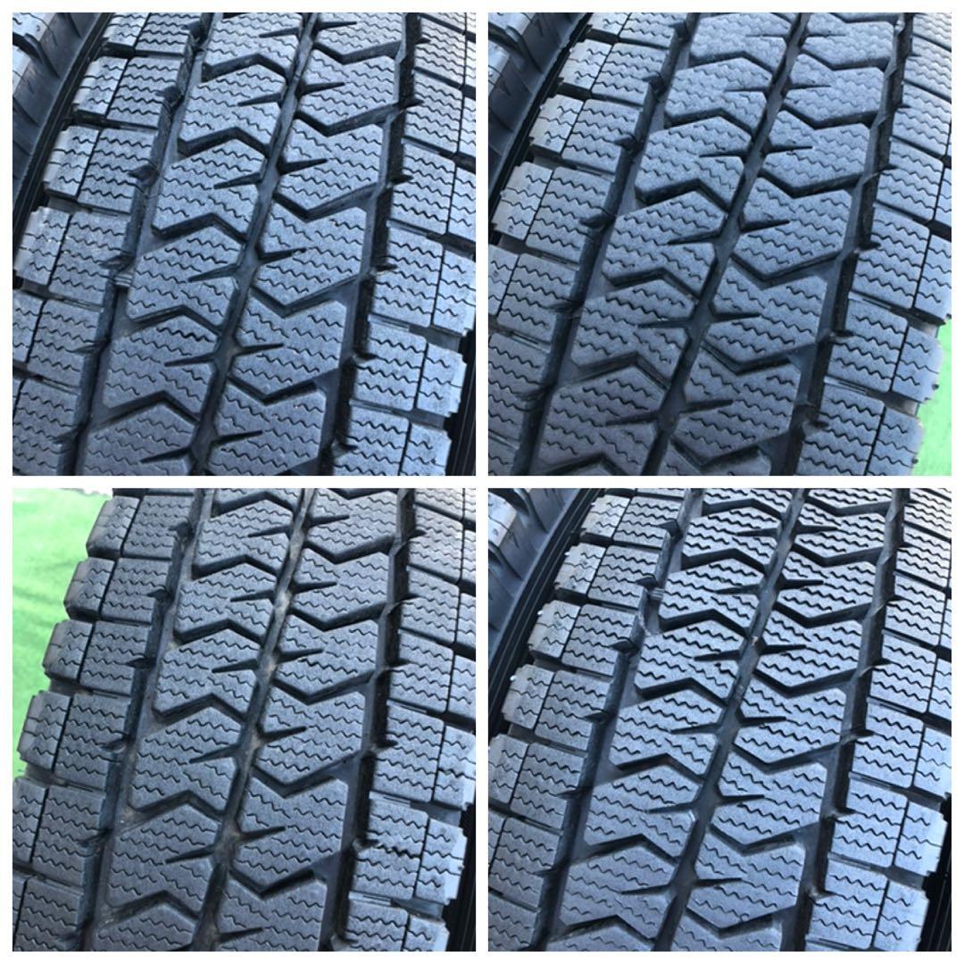 195/80 R15ブリヂストン ブリザックVL10スタッドレスタイヤホイール