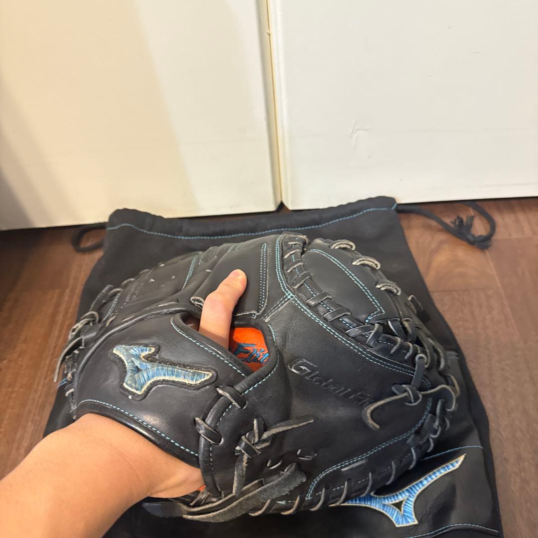 嶋モデル　ミズノ　ダイバーシティブルー　グローバルエリート　キャッチャーミット