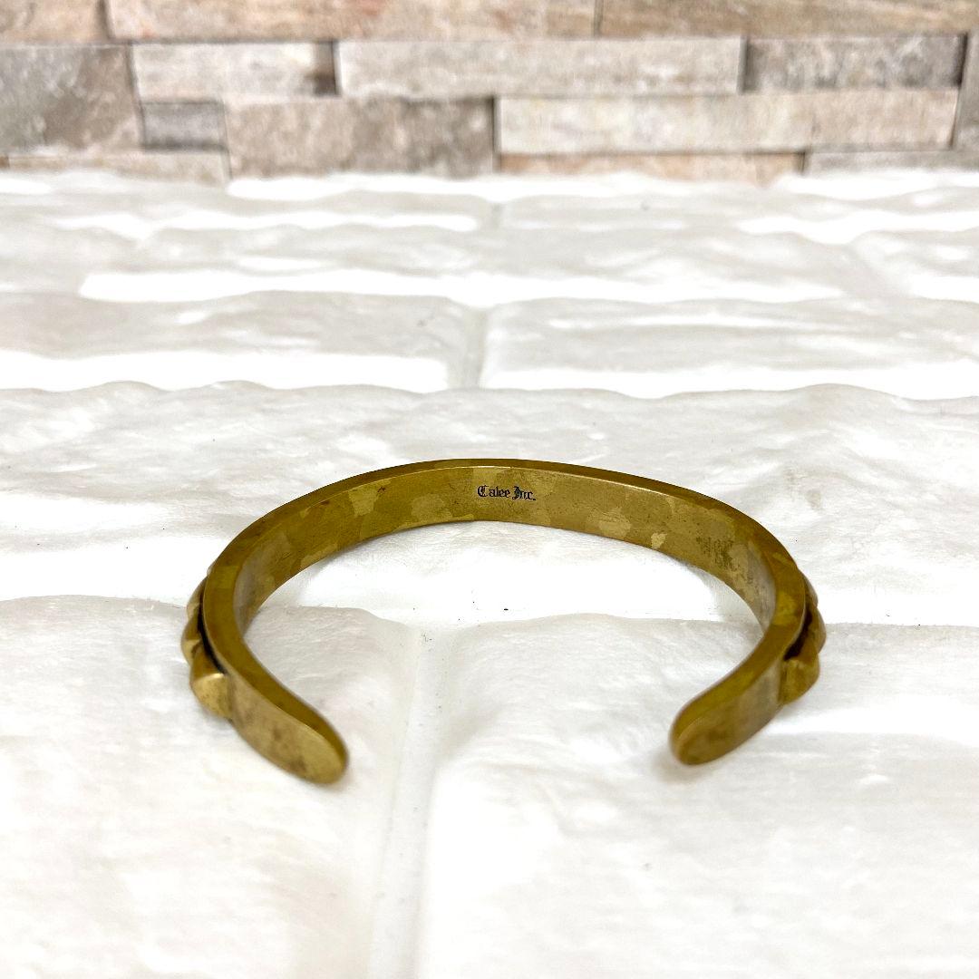 【希少】CALEE　キャリー　バングル　ゴールド