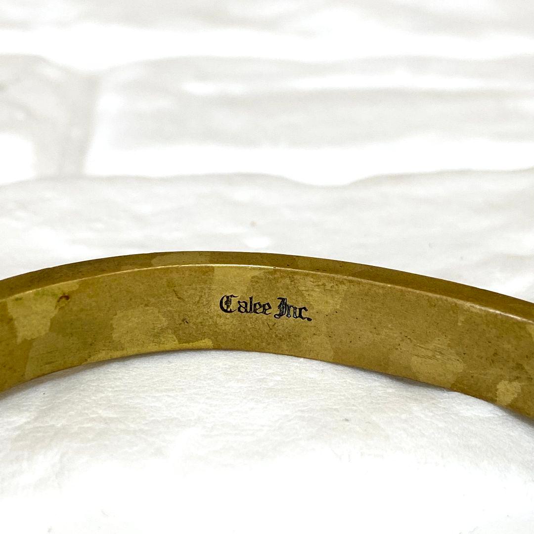 【希少】CALEE　キャリー　バングル　ゴールド