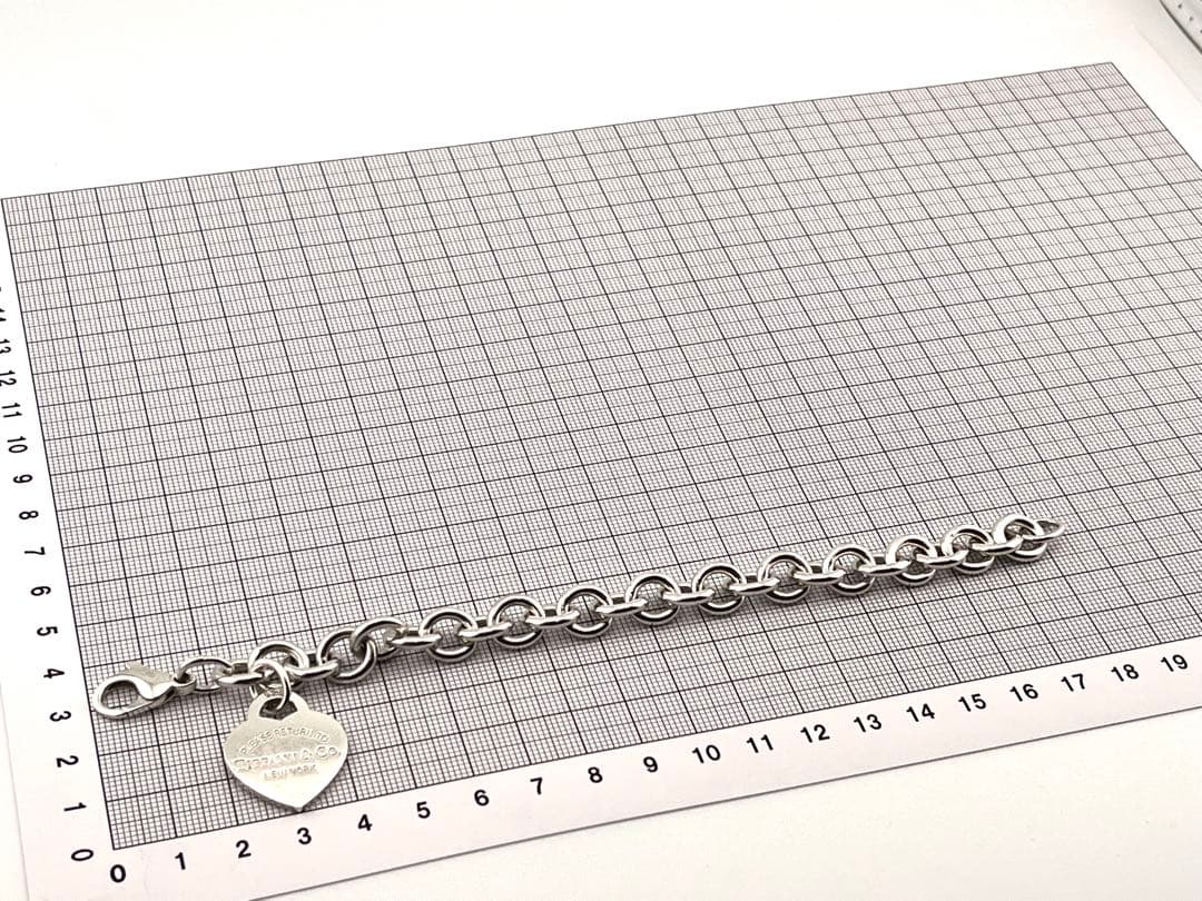 c939 ティファニー　リターントゥ　ハート　プレート　ブレスレット　925