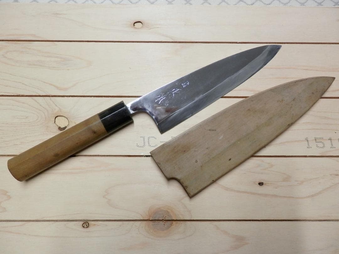 正本 築地正本 出刃包丁 刃渡り180mm 水牛柄 出刃 包丁