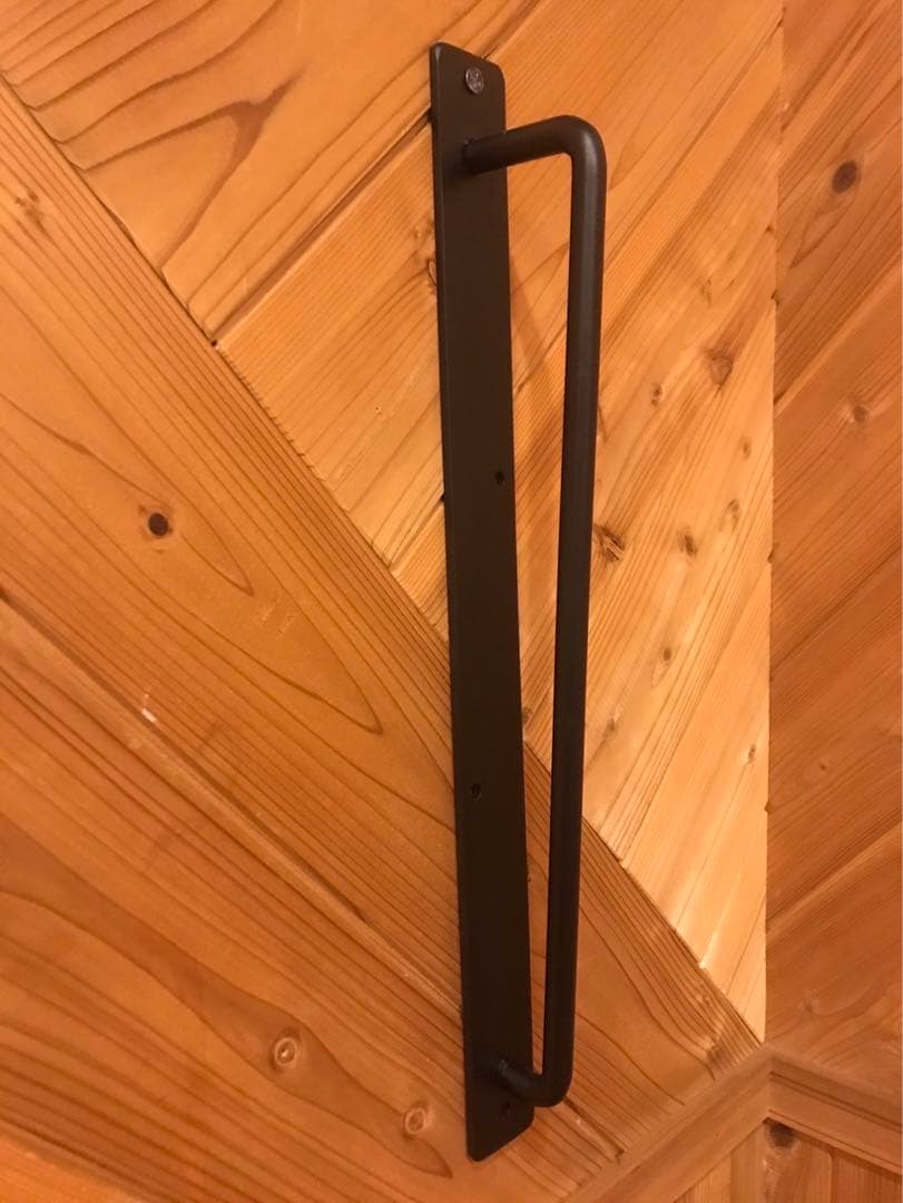 【アイアン職人】重厚感ある扉等に似合う‼️　取手　2個セット