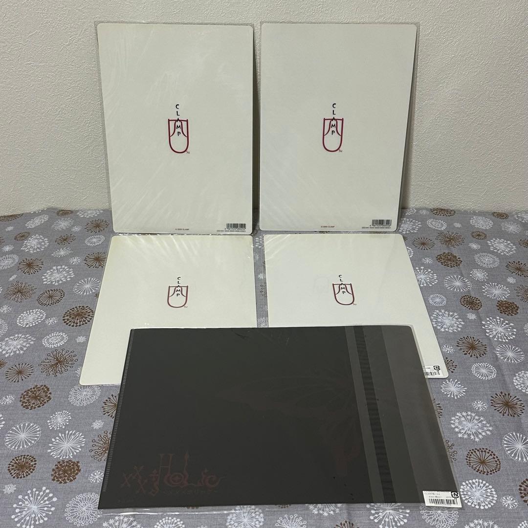 CLAMP四 下敷き クリアファイル セット