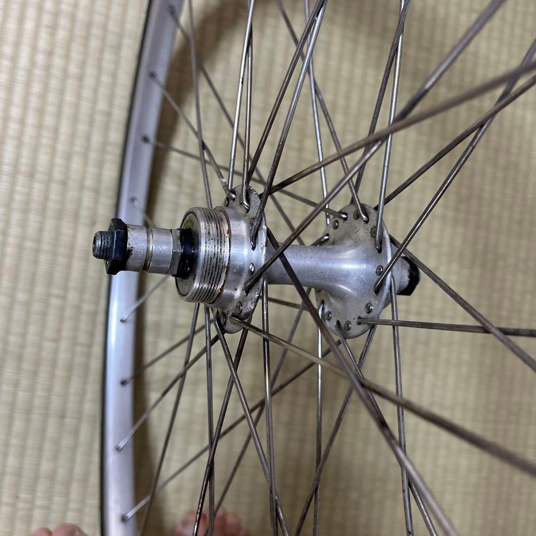 オールド　700C ARAYA 前後クリンチャーホイールセット　ボスフリー対応