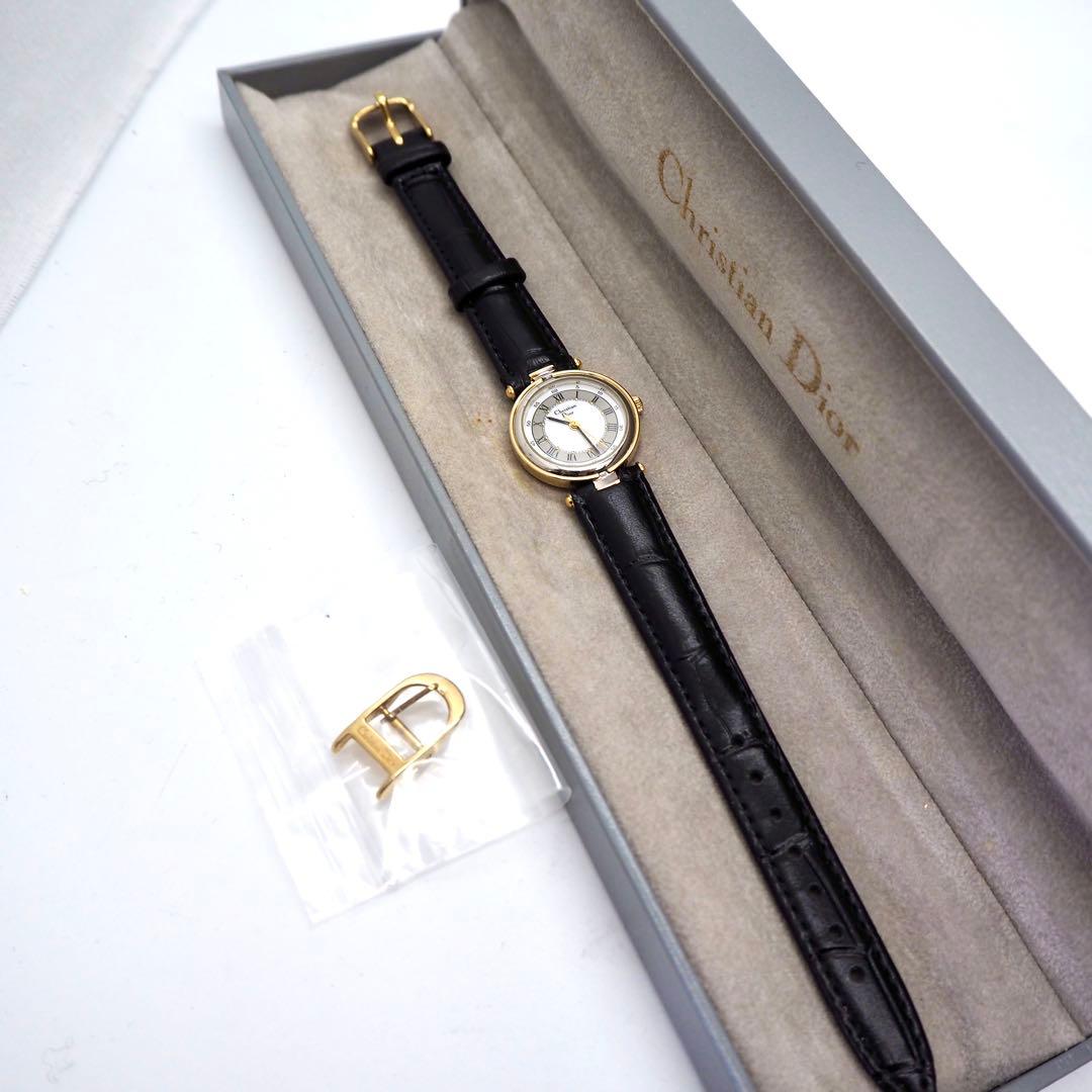 専用725 稼働 Dior時計 箱付きレディース3005 クリスチャンディオール