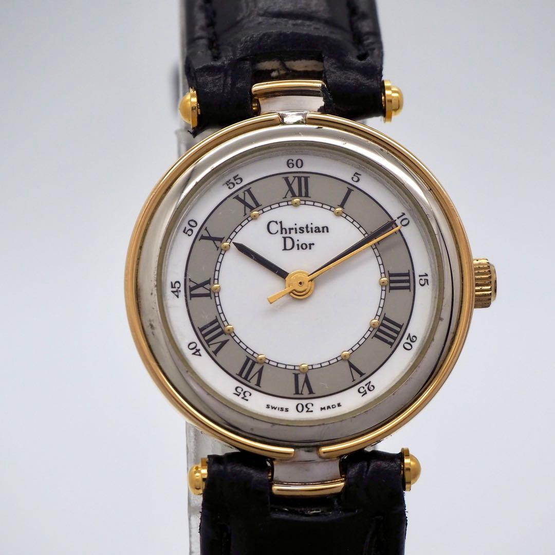 専用725 稼働 Dior時計 箱付きレディース3005 クリスチャンディオール