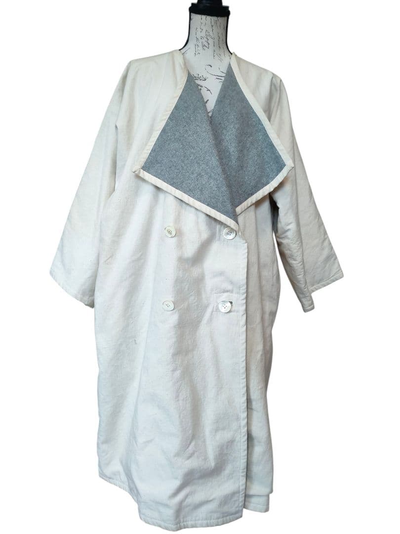 1 ワイズ　ダスターコート　ヴィンテージ　ゆったりめ
