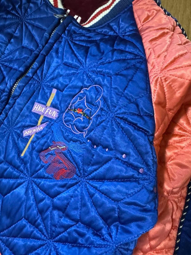 ANOHKA×mash 別珍 キルト リバーシブル スーベニアジャケット M