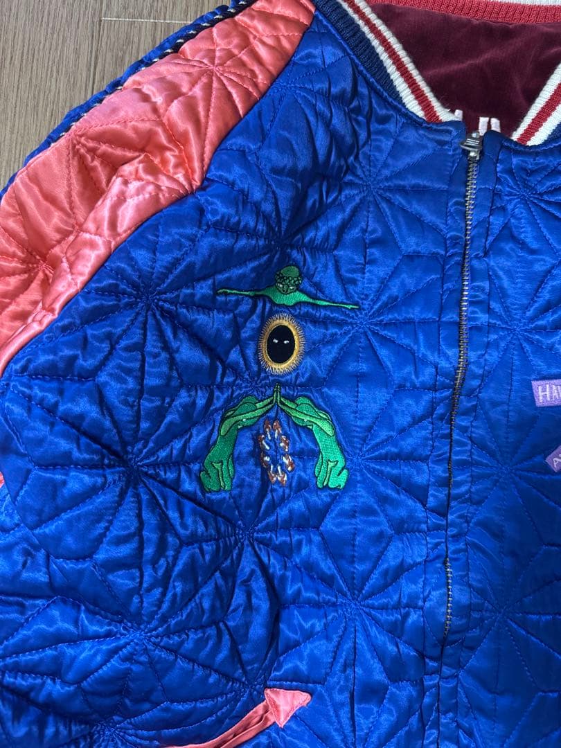 ANOHKA×mash 別珍 キルト リバーシブル スーベニアジャケット M