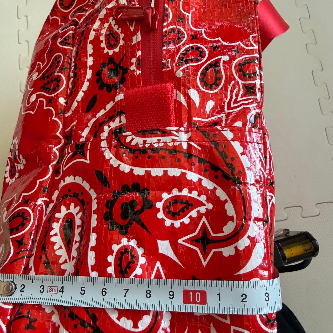 新品Supreme Bandana Tarp Large Duffle Bag