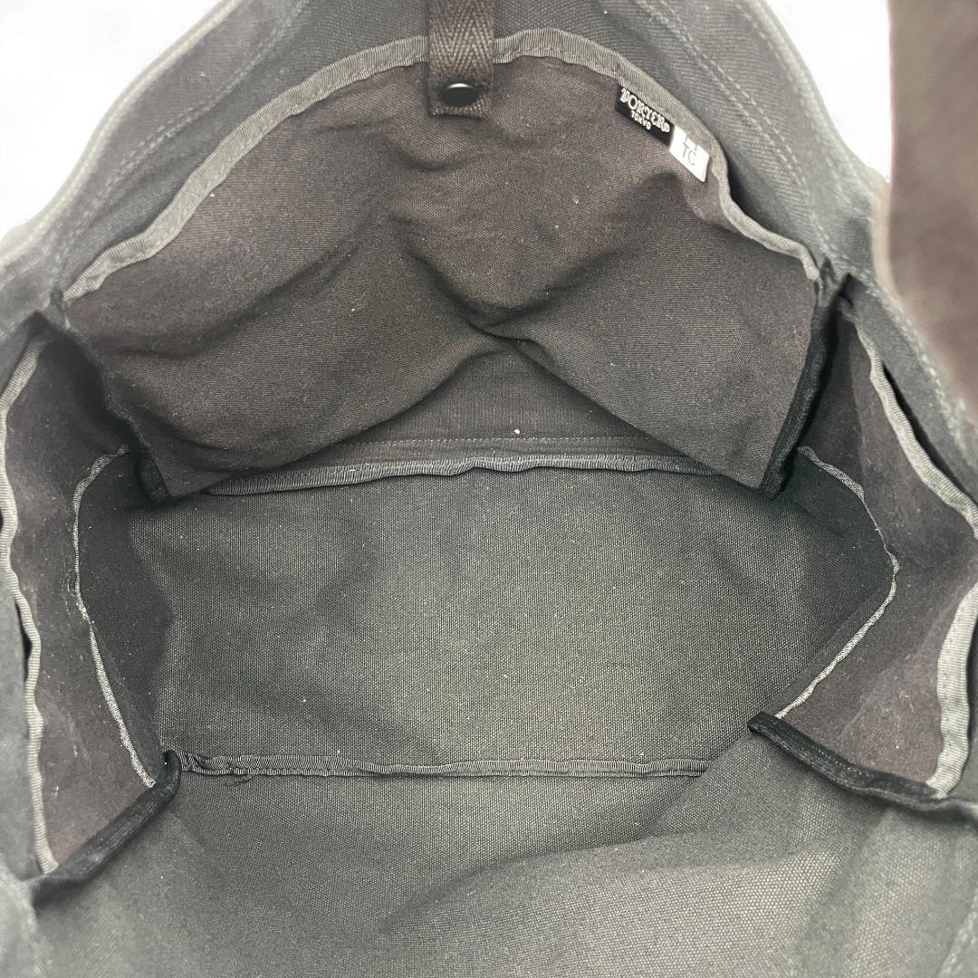 良品 PORTER トートバッグ キャンバス ブラック 2way 肩掛け