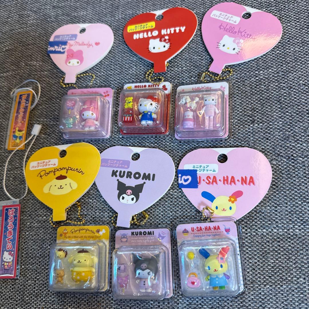 ミニチュアパッケージチャーム　6種おまけつき