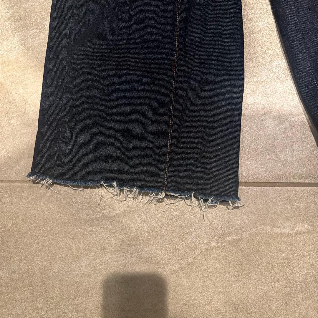 Sacai カットオフデニム