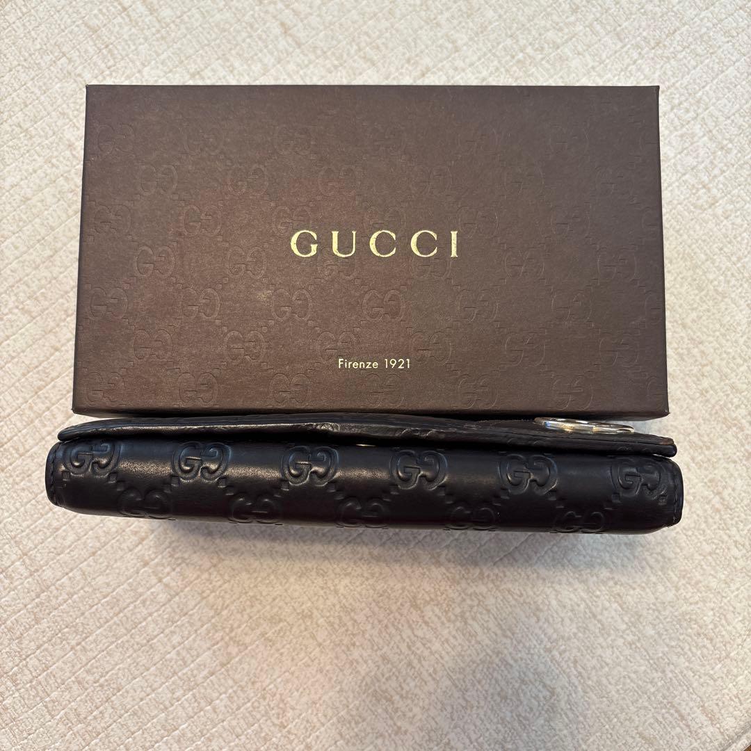 値下げ 正規品 GUCCI GGパターン 長財布