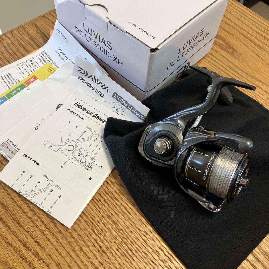 超美品 ダイワ 24ルビアス PC LT3000-XH