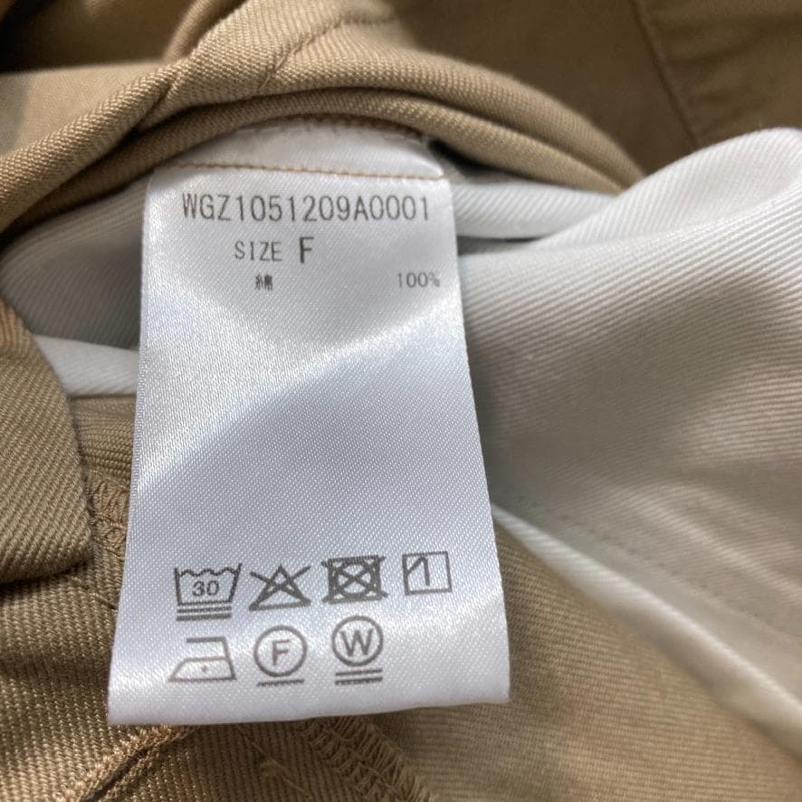【しんちー】ウィムガゼット　25ss ツイルジャンプスーツ ベージュ
