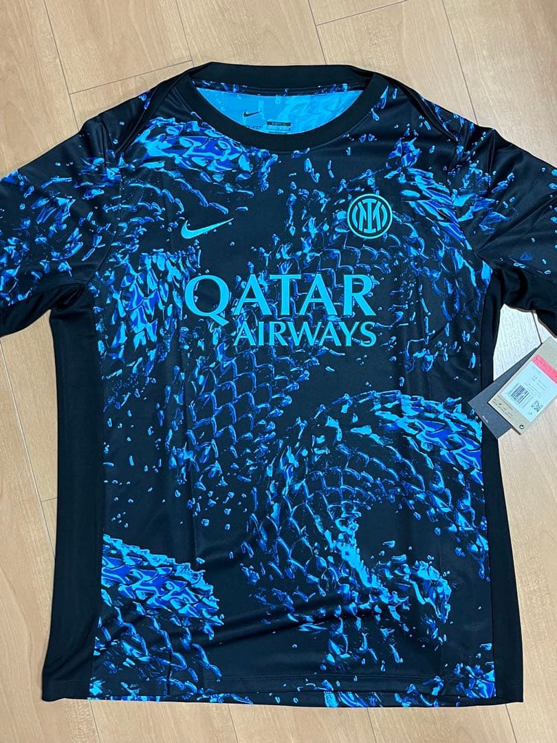 青*行様 新品 未使用 タグ付き Nike インテル・ミラノ DRI-FIT シ