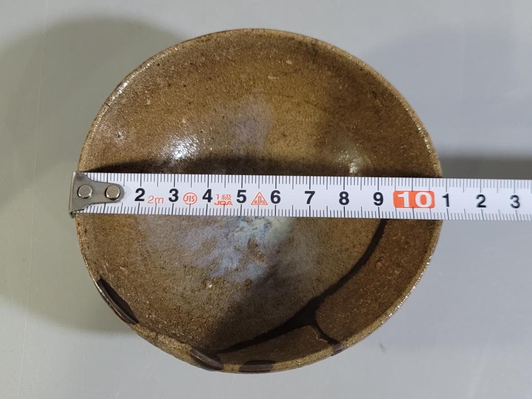 古美術 桃山 古唐津 無地茶碗 DT342