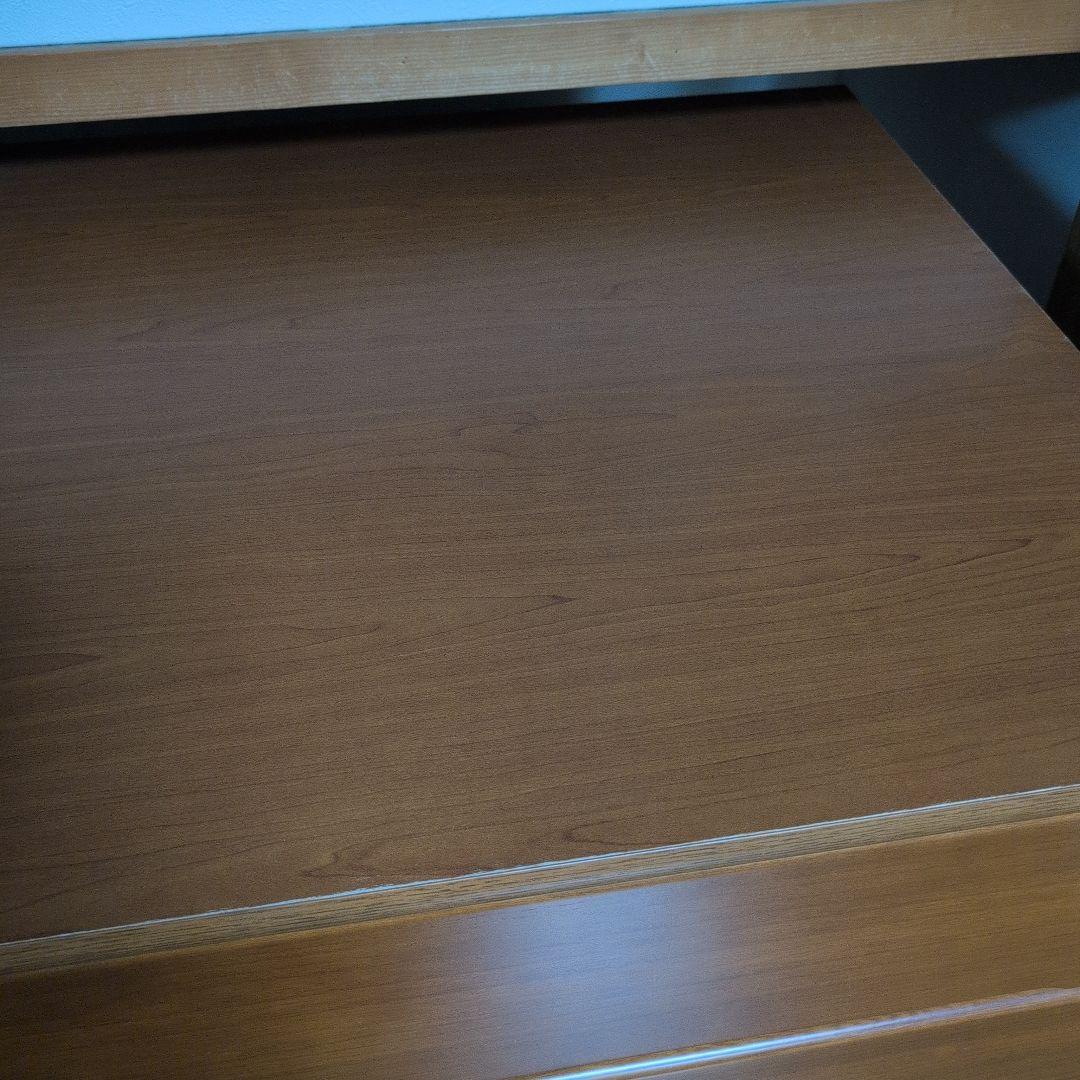 さくら　大容量木製3段チェスト 押入れタンス　ブラウン　美品