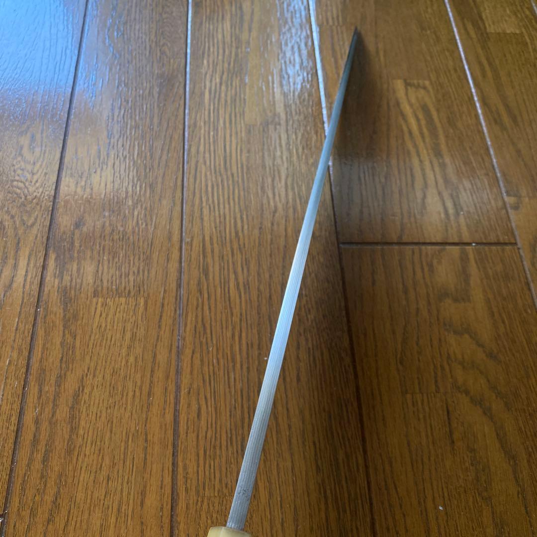 柳刃包丁　正本　総本店　ダマスカス　マグロ　刃渡り40cm