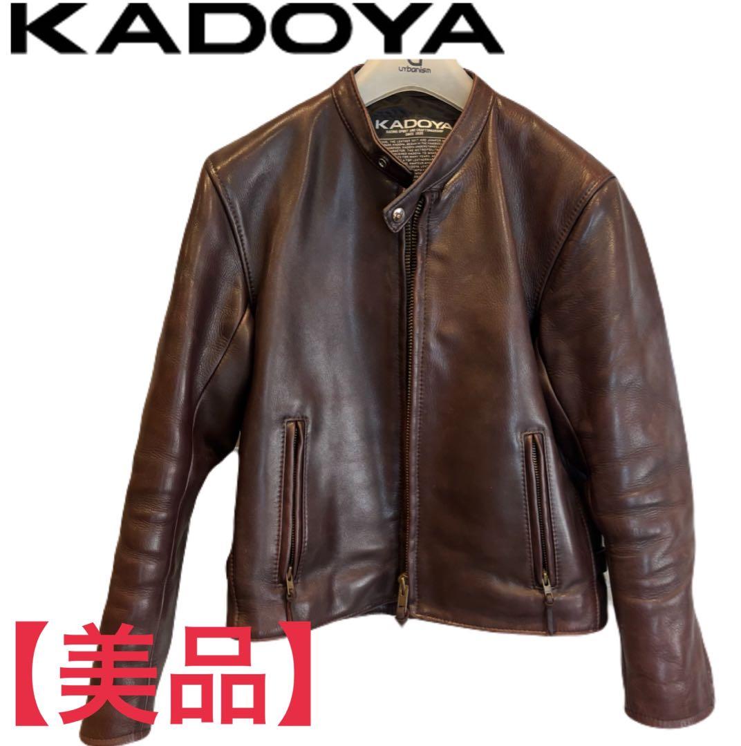 【KADOYA】　ヘッドファクトリー AS-1VS シングルライダースジャケット