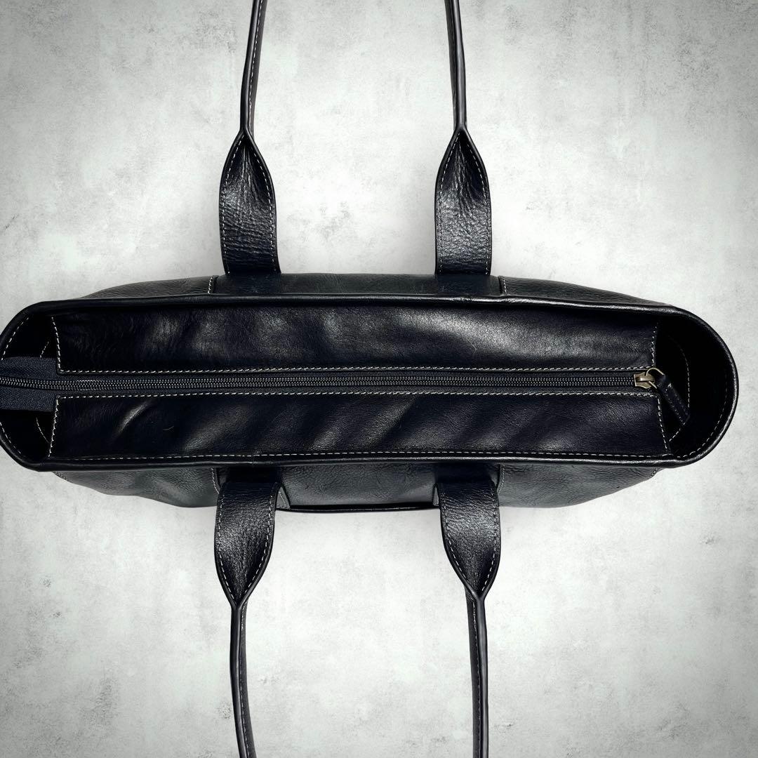 美品✨MORAL CODE オールレザー ビジネス トートバック