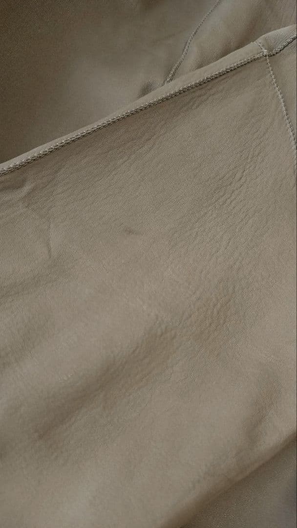 DUSAN/ドゥシャン★リアルレザー/羊革スウェードジャケット size:S