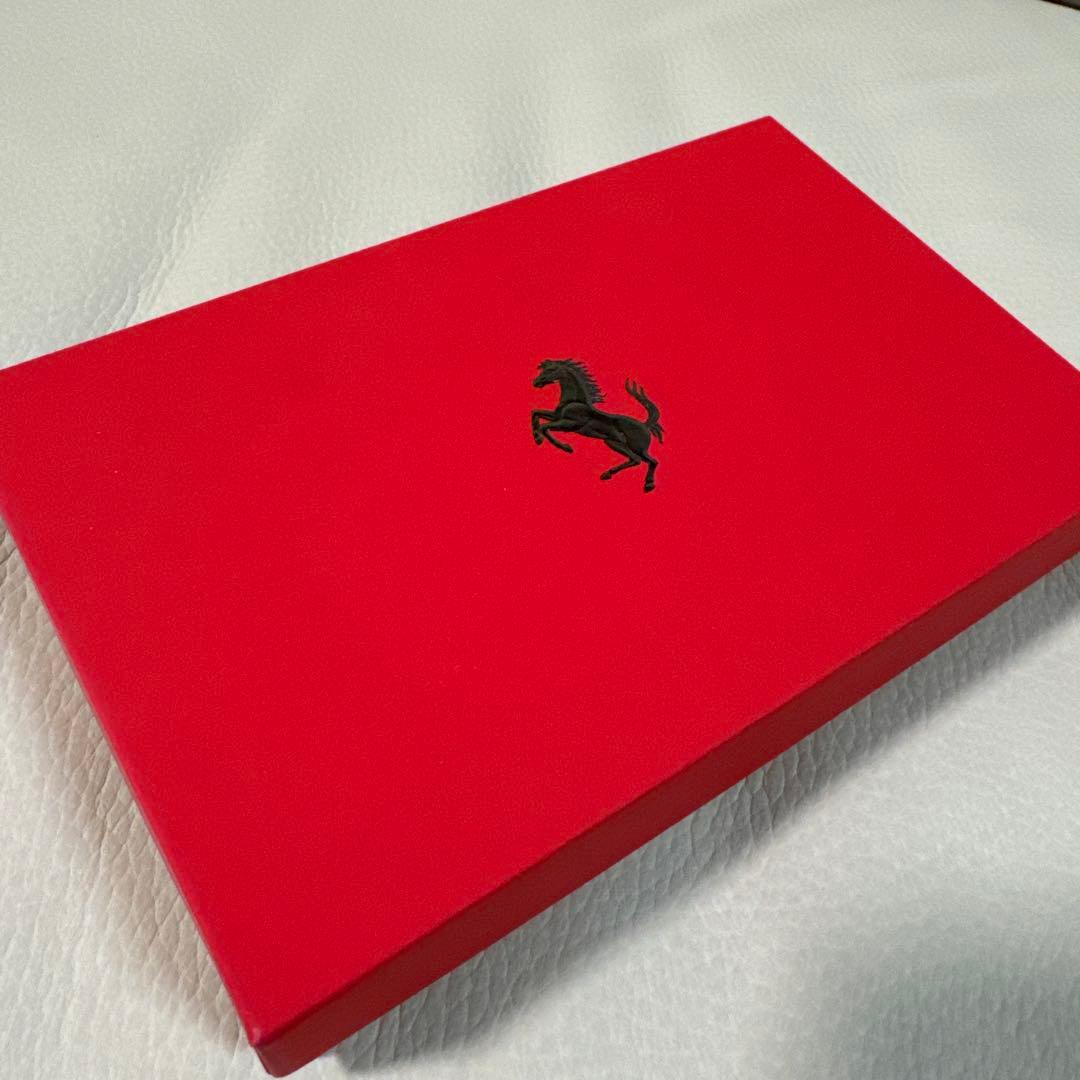 フェラーリ オフィシャル 高品質 ネームタグ カードケース Ferrari