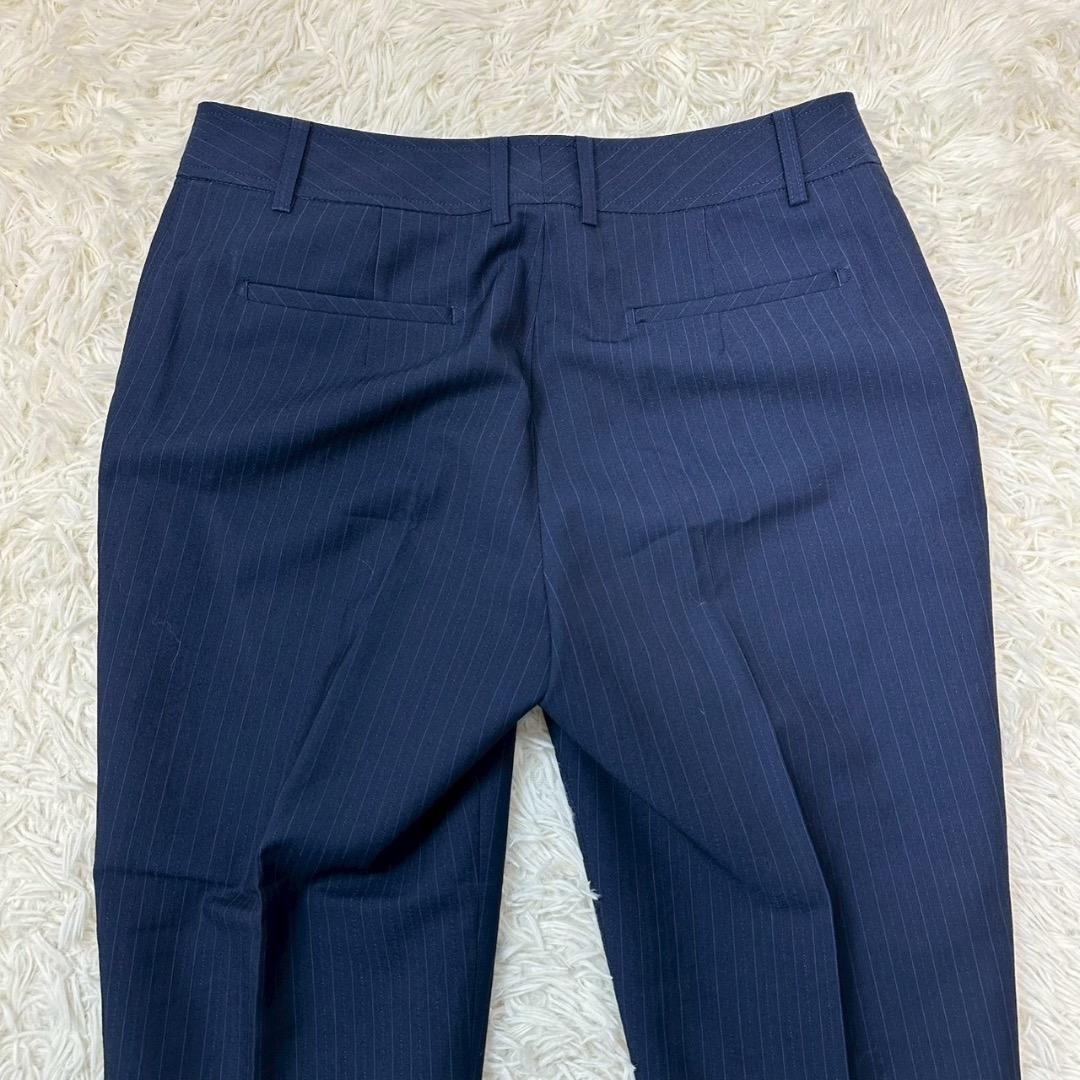 オリヒカ RHYME 洗える ノーカラー 3ピーススーツ Lサイズ ネイビー