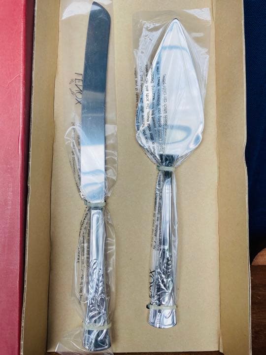 LENOX Holiday クリスマス　ケーキナイフ　ケーキサーバー
