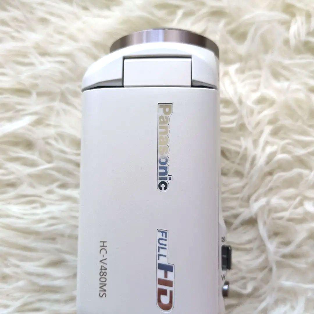 ✨美品✨【箱付き】パナソニック　Panasonic HC-V480MS　ホワイト