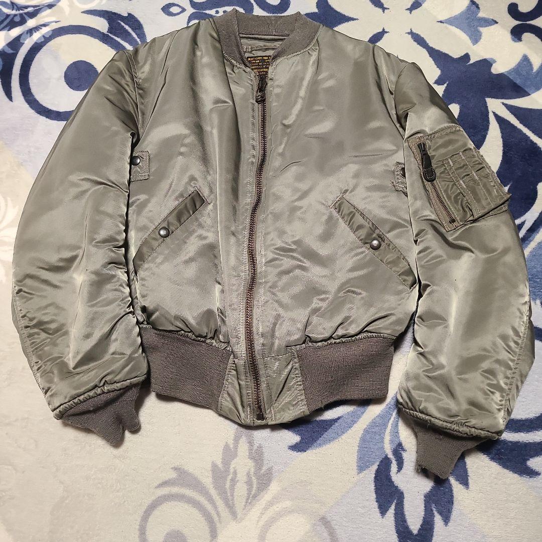 最終 USA製 AVIREX アヴィレックス MA-1 フライトジャケット