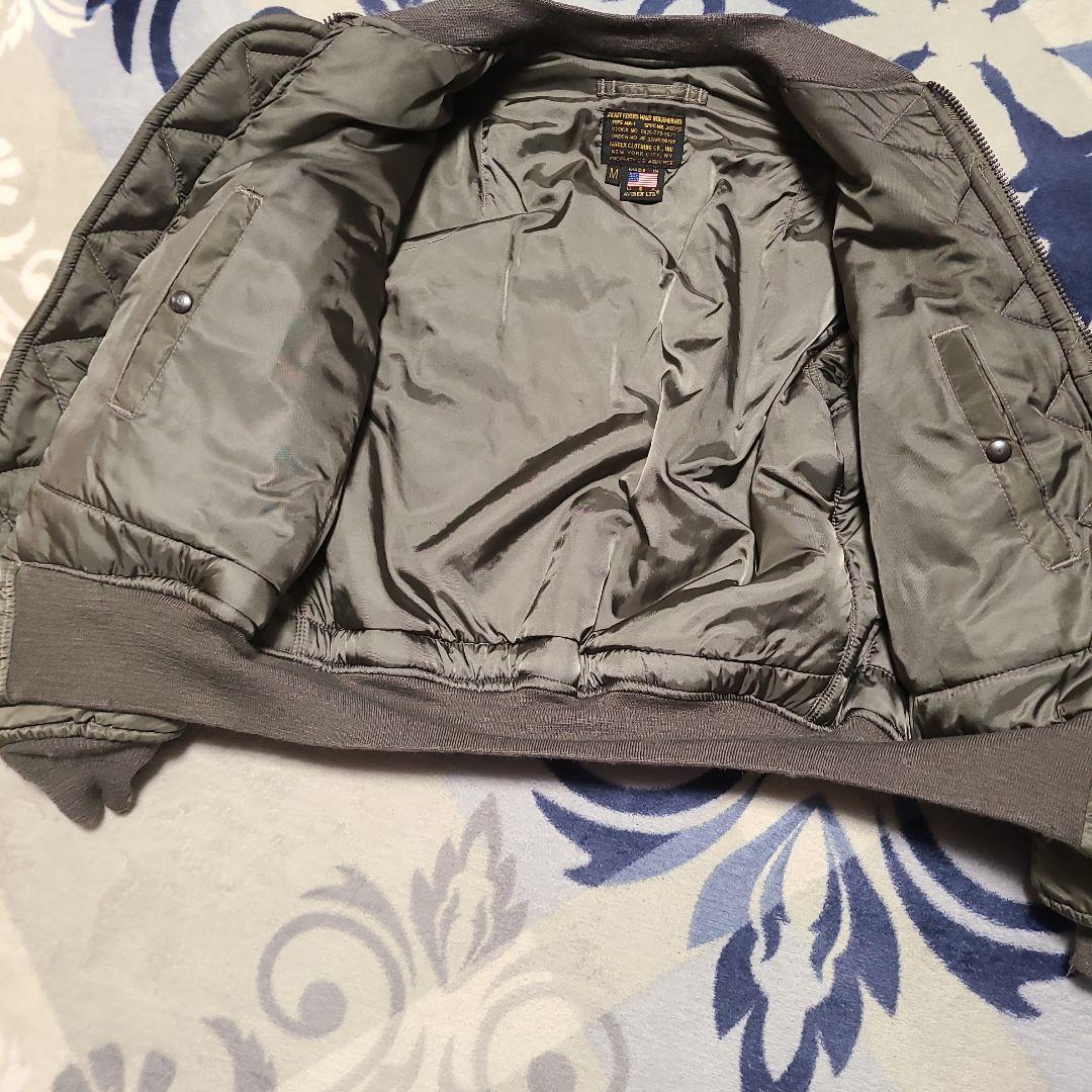 最終 USA製 AVIREX アヴィレックス MA-1 フライトジャケット