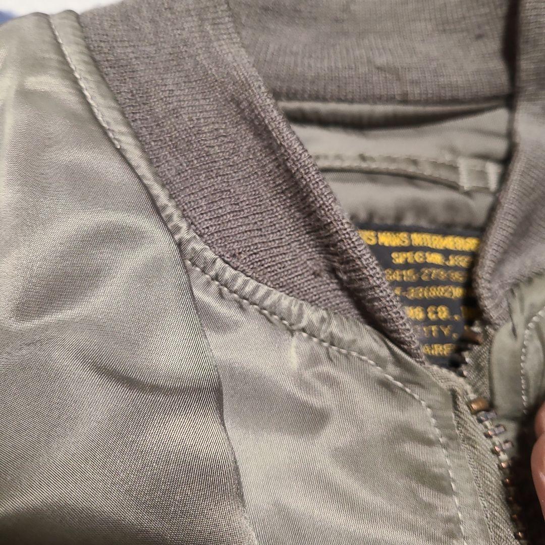 最終 USA製 AVIREX アヴィレックス MA-1 フライトジャケット