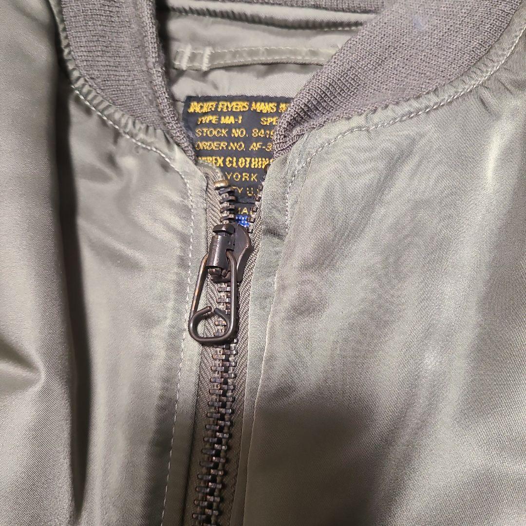 最終 USA製 AVIREX アヴィレックス MA-1 フライトジャケット