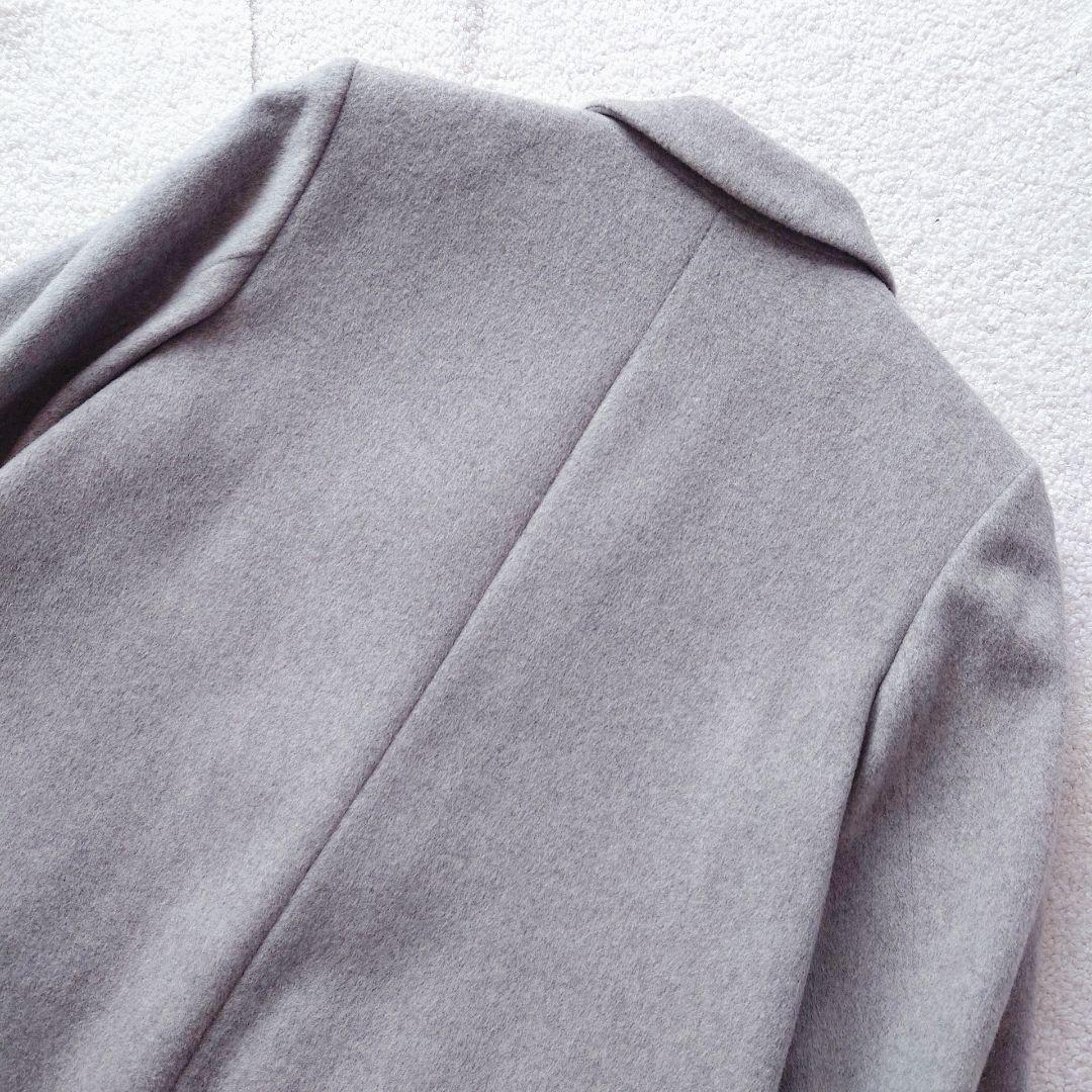 theory luxe ウールチェスターコート　Lサイズ グレー