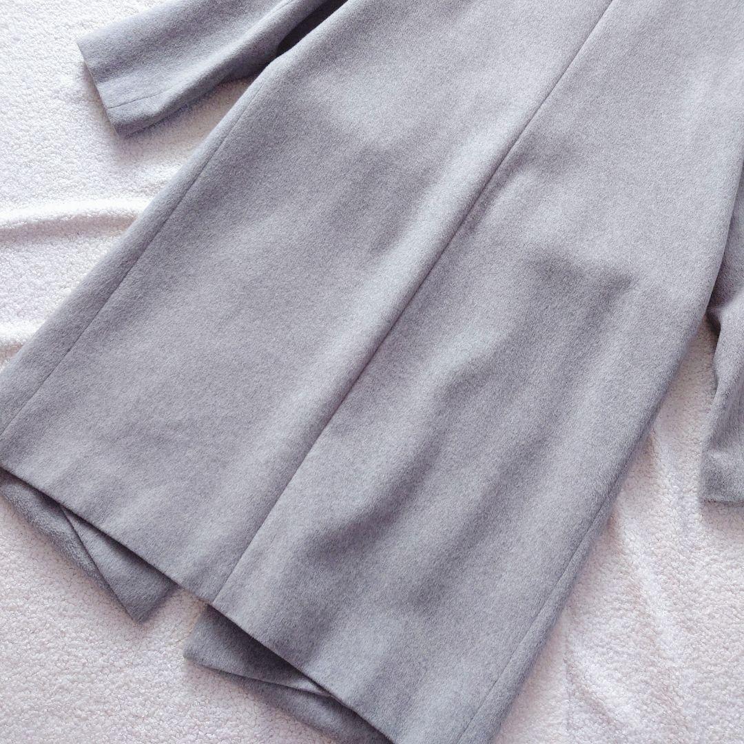 theory luxe ウールチェスターコート　Lサイズ グレー