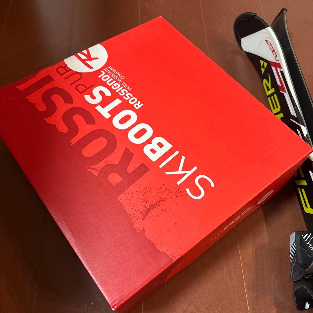 フィッシャー RC4 スキー　ロシニョール　ブーツ　サロモン ストック　3セット