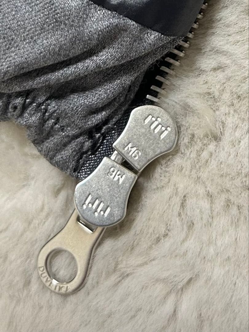 DUVETICA/デュベティカ/ダウンベスト/size40/ウール グレー