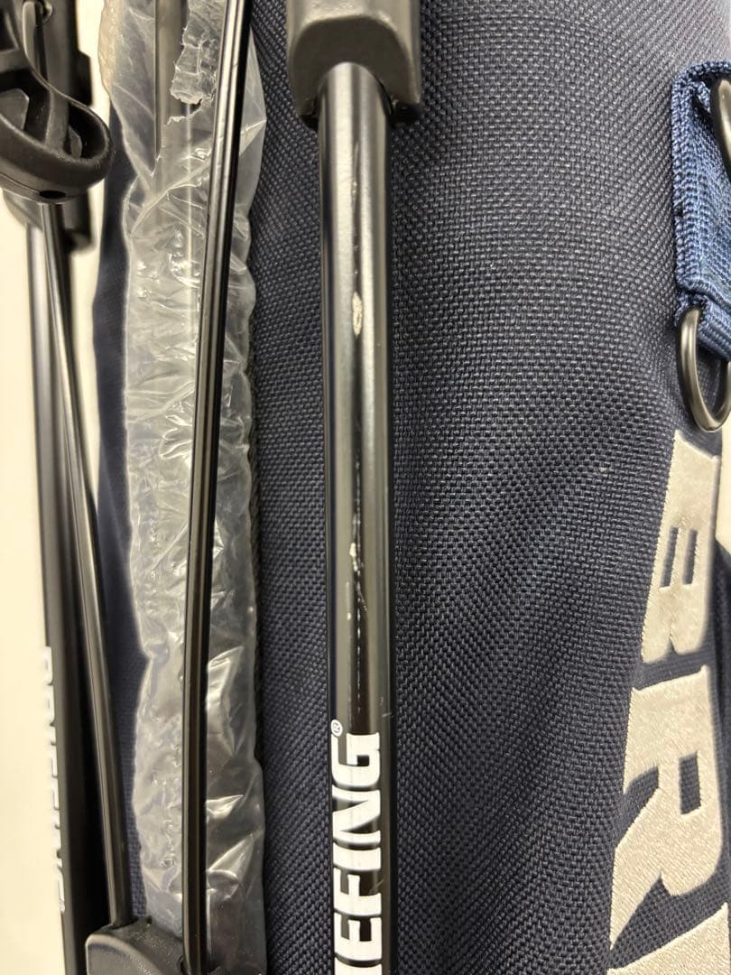 BRIEFING 　セルフスタンドキャリー　 ネイビー