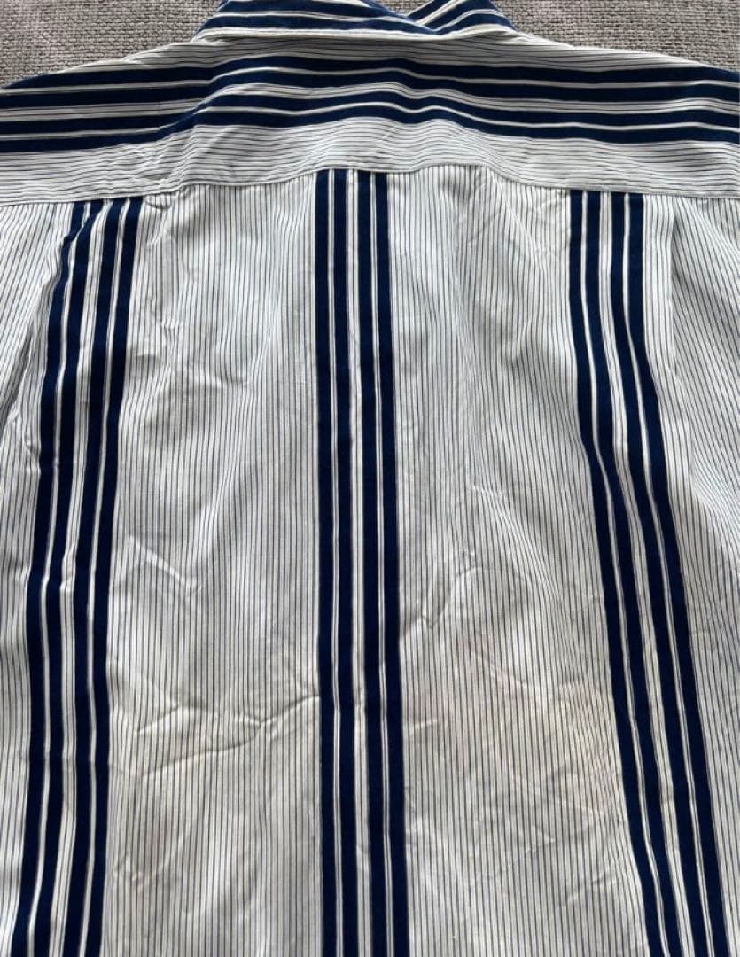 90s COMME des GARCONS HOMMEストライプシャツ藤原ヒロシ