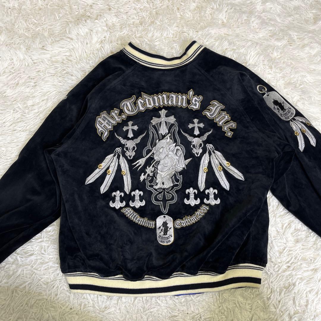 【希少レア】TED COMPANY　スカジャン　リバーシブル　ドクロ　デビル