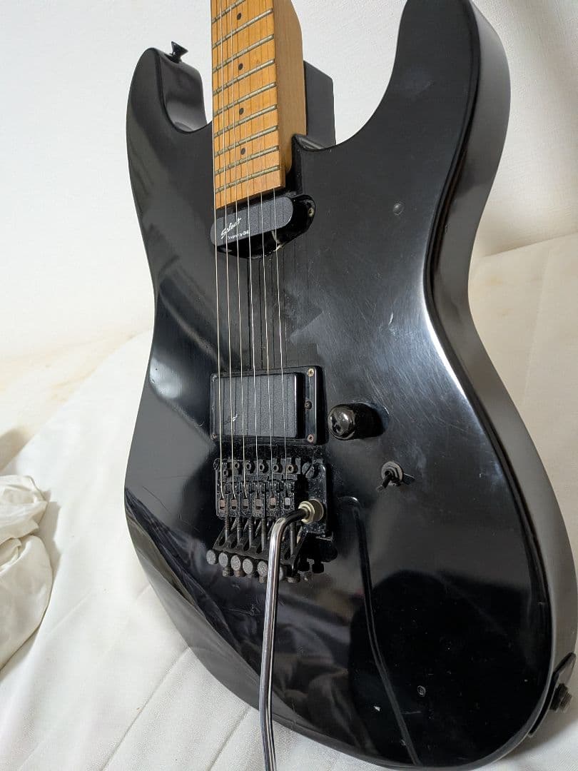 エレキギター メーカー不明　select by EMG ピックアップ搭載