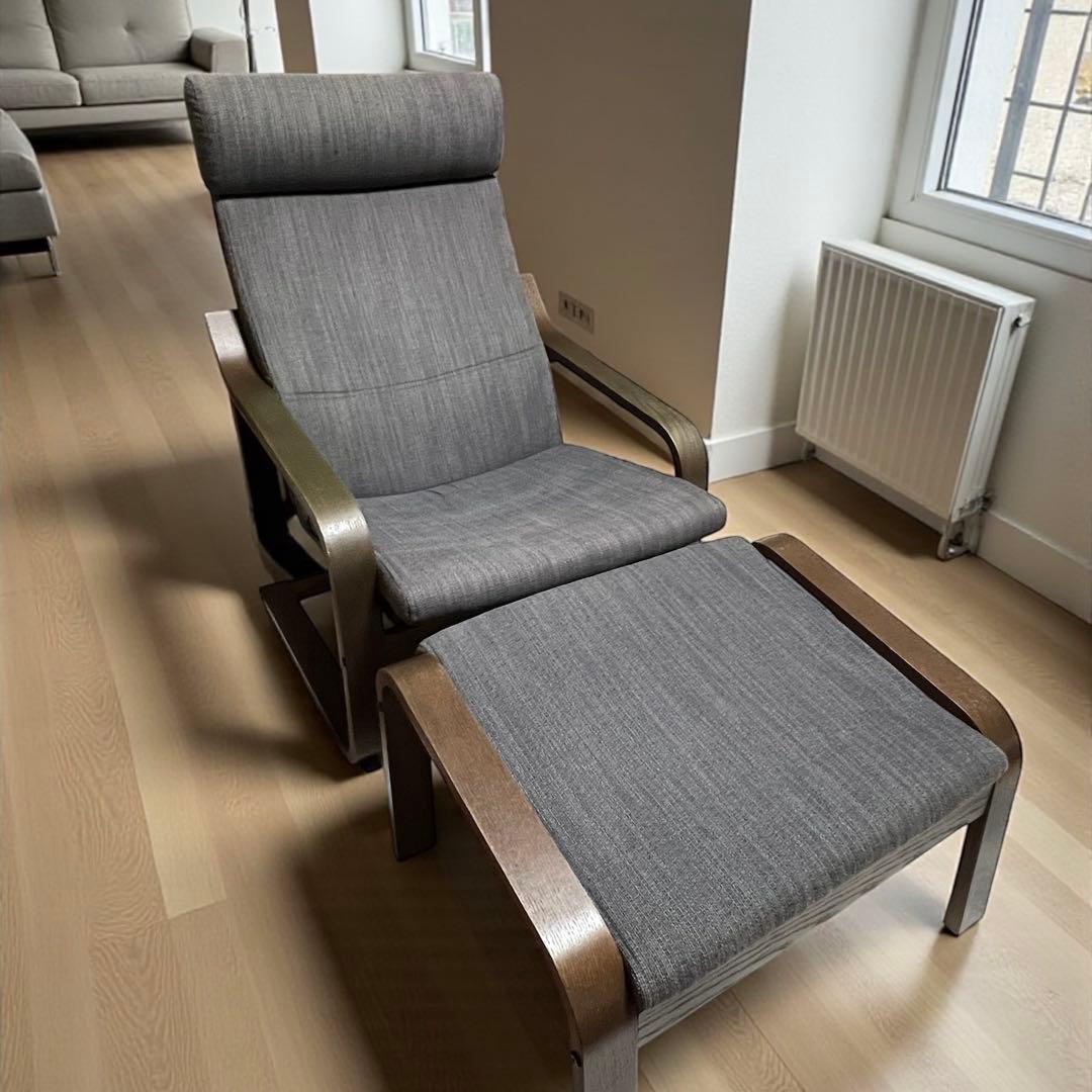 POANG ポエング 1人掛けソファ　1人掛けチェア IKEA イケア