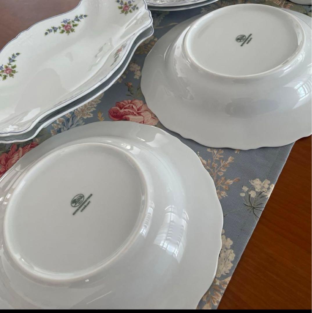 フッチェンロイター　12点　イザベル　カップ　プレート　スープ　サラダ　皿