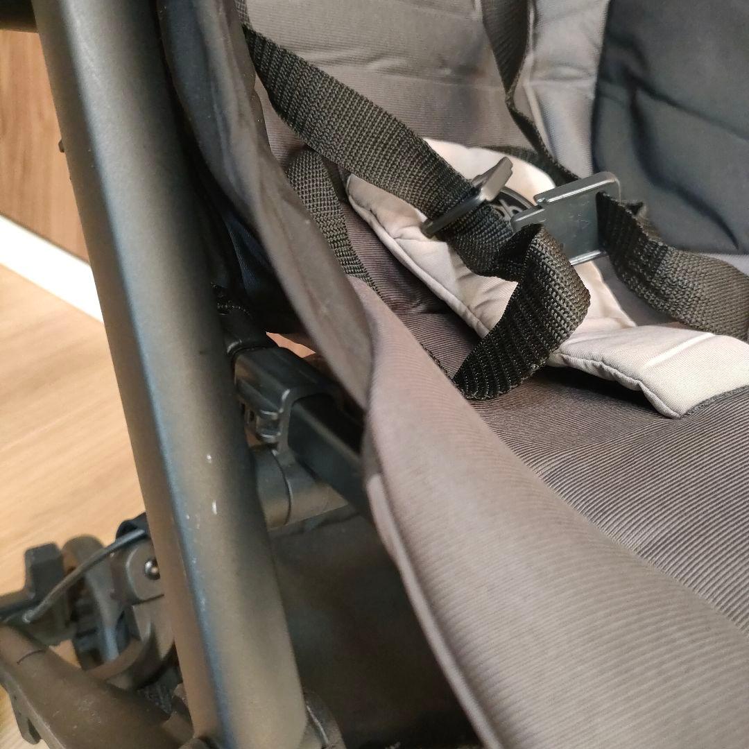 gb ポキット 折りたたみベビーカー グレー