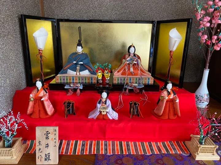 ひな人形　雛人形　ひな祭り　柿沼東光作
