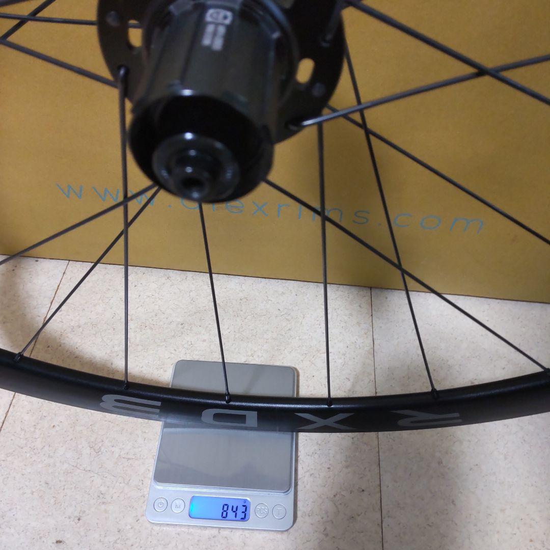 ALEXRIMS RXD3 700c ディスクブレーキ用軽量ホイール